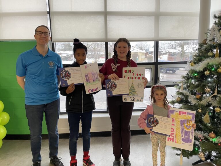 Keep Christ in Christmas Poster Contest Winners 2025